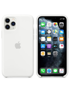 Apple Silikon Case (iPhone 11) weiß
