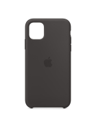 Apple Silikon Case (iPhone 11) schwarz