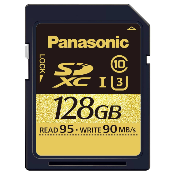 Panasonic SDUD SDXC 128GB Class 10 UHS-I (RP-SDUD128AK)