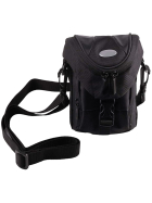 Designbraun Kameratasche Dobby in schwarz für Canon PowerShot SX620 HS, SX730, G9 X Mark II / Panasonic LUMIX DMC-TZ101, DC-TZ91