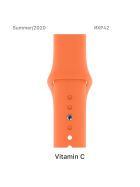 Apple Sport Band 38/40/41 mm Vitamin C (Summer/2020) - Apple Watch Armband (MXP42ZM/A)