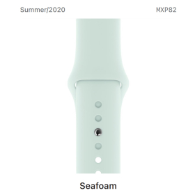 Apple Sport Band 42/44/45 mm Seafoam (Summer/2020) / Meerschaum - Apple Watch Armband (MXP82ZM/A)
