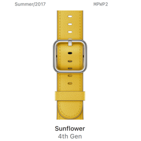 Apple Classic Buckle 38/40/41 mm Sunflower - 4th Gen (Summer/2017) - Apple Watch Armband (MPWP2ZM/A)