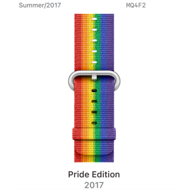 Apple Woven Nylon 38/40/41 mm Pride Edition (Summer/2017) - Apple Watch Armband (MQ4F2ZM/A)