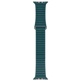 Apple Leather Loop 42/44/45 mm Peacock (Spring/2020) LARGE - Apple Watch Armband (MXPN2ZM/A)