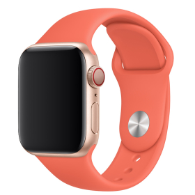 Apple Sport Band 42/44/45 mm Clementine (Fall/2019) - Apple Watch Armband (MWUW2ZM/A)
