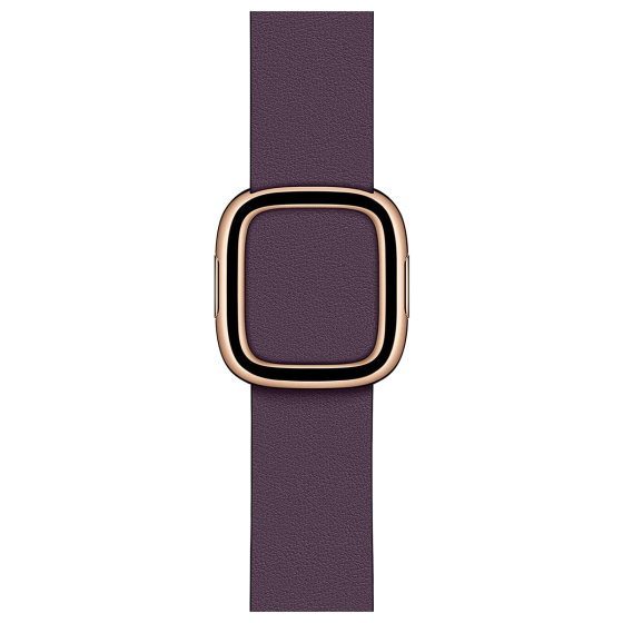 Apple Modern Buckle 38/40/41 mm Aubergine S (Fall/2019) SMALL - Apple Watch Armband (MWRJ2AM/A)