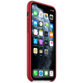 Apple Leder Case (iPhone 11 Pro) Rot (MWYF2ZM/A)