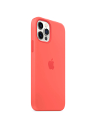 Apple Silikon Case mit MagSafe (iPhone 12 Pro Max) Zitruspink (MHL93ZM/A)