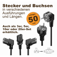 Toshino Netzkabel, Kaltgerätekabel, gallery