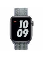 Apple Nike Sport Loop 38/40/41 mm Obsidian/Mist (Fall/2020) - Apple Watch Armband (MGQH3ZM/A)