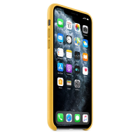 Apple Leder Case (iPhone 11 Pro Max) (MX0A2ZM/A) Sonnengelb 