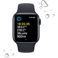 Apple Watch SE (2. Generation) GPS 40 mm Aluminium Mitternac