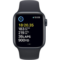 Apple Watch SE (2. Generation) GPS 40 mm Aluminium Mitternac